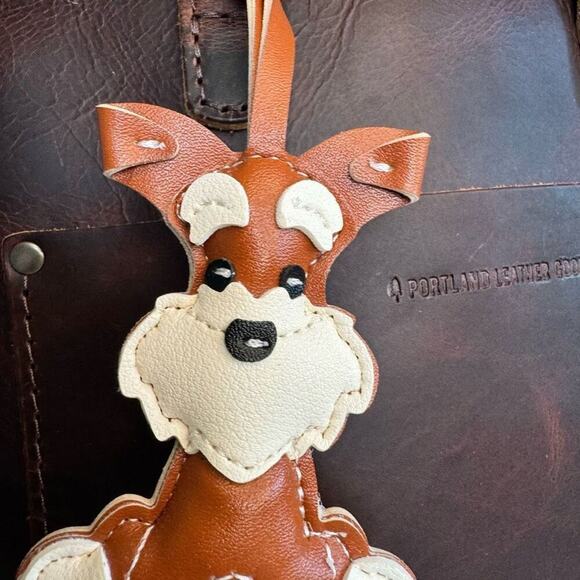 Schnauzer Dog Purse Charm Bag Charm Dog Lover Gift NEW FAST SHIP - Picture 2 of 5